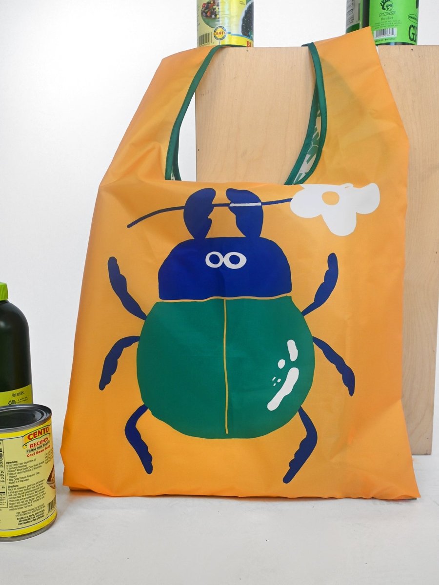 "Grub Grab Bag" Reusable Bag. Designed by HO HOS HOLE IN THE WALL.